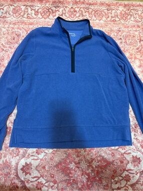 Women’s Walter Hagen Blue Quarter-Zip Sweater